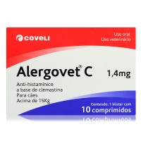 ALERGOVET C 1,4MG C/10 CPRS